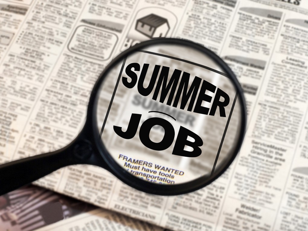 The most famous summer jobs for undergraduate students