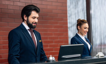 What does the receptionist needs for front desk