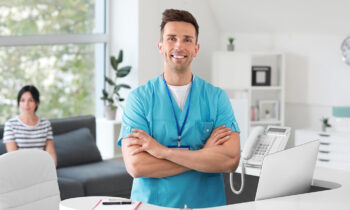 skills needed for medical receptionist in uae