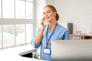 hospital receptionist roles and responsibilities